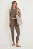 Groove High-Neck Tank *Stripe Trim